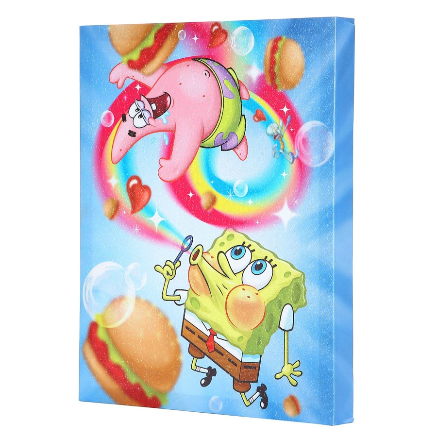 Wall Art * | Aa 11X14 Spongebob Canvas Wall Good Quality