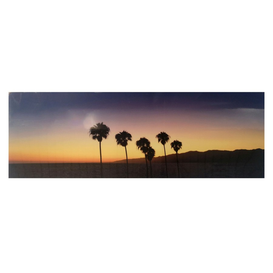 Wall Art * | 60X20 Gloss Ca Sunset Hot Sell