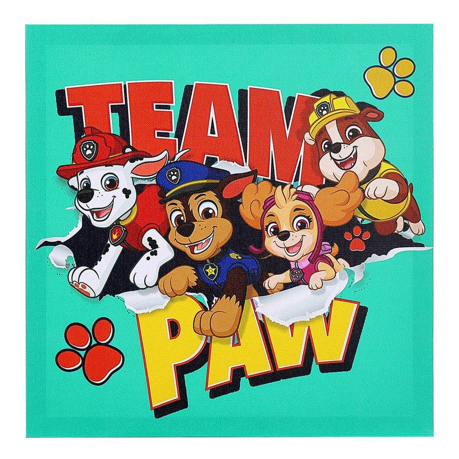 Wall Art * | 12X12 Paw Patrol Canvas Wall Art On Sale