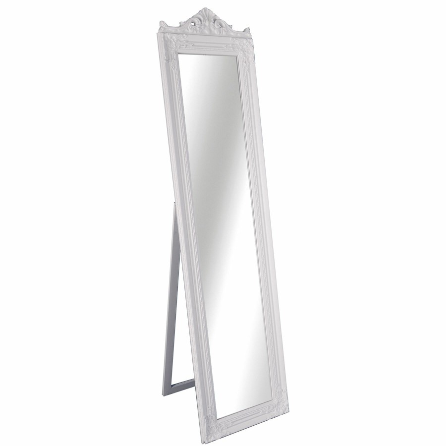 Mirrors * | 17 71 Ornate Cheval Floor Mirror Premium Product