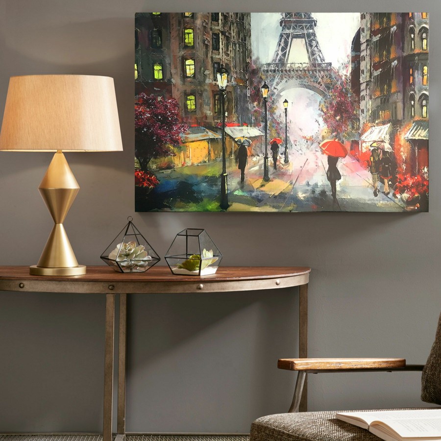 Wall Art * | Digi Paris Canvas Wall Art, 36 24 Discounts Online