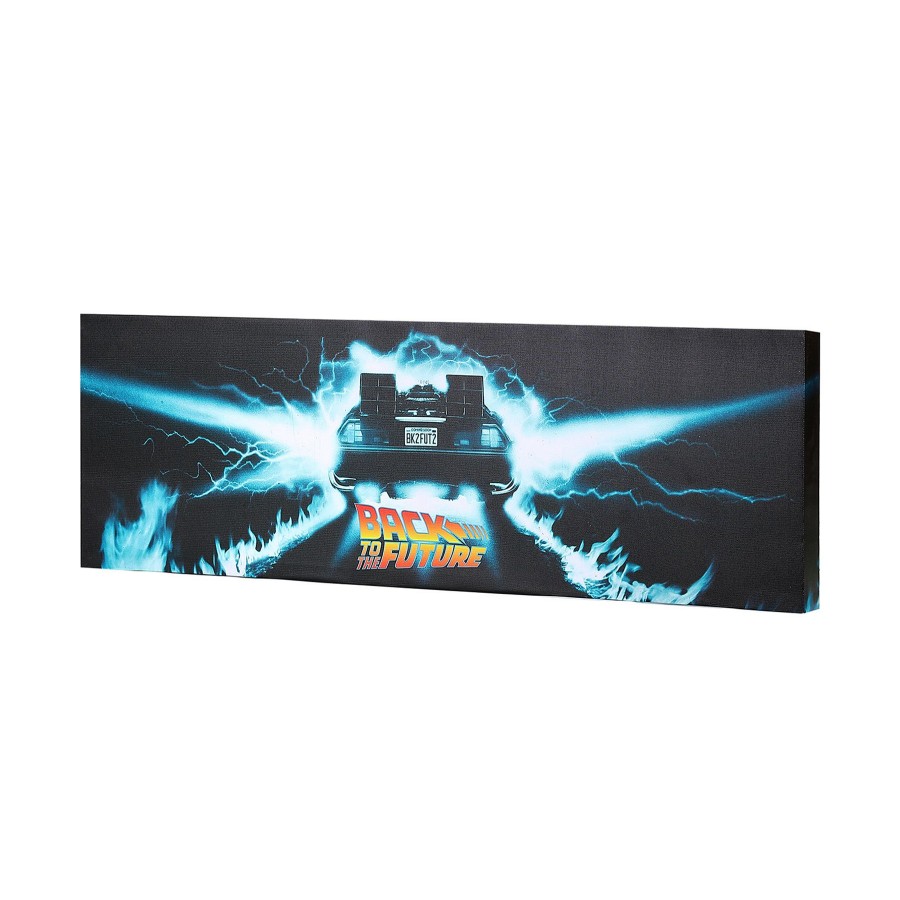 Wall Art * | 30X10 Back To Future Canvas Wall Art Good Quality