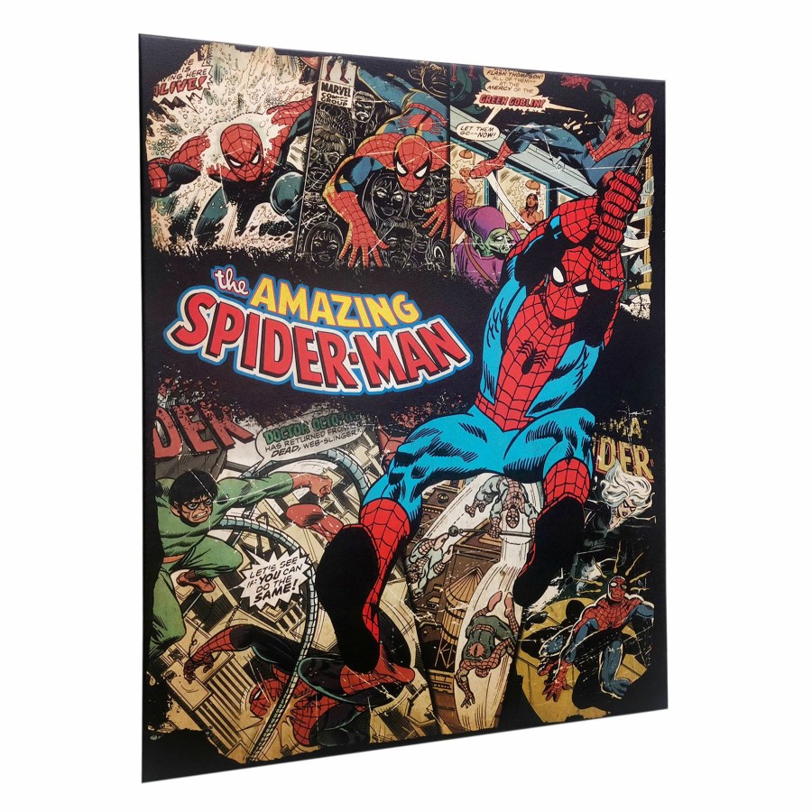 Wall Art * | Spider-Man Canvas Wall Art, 16 20 High Quality