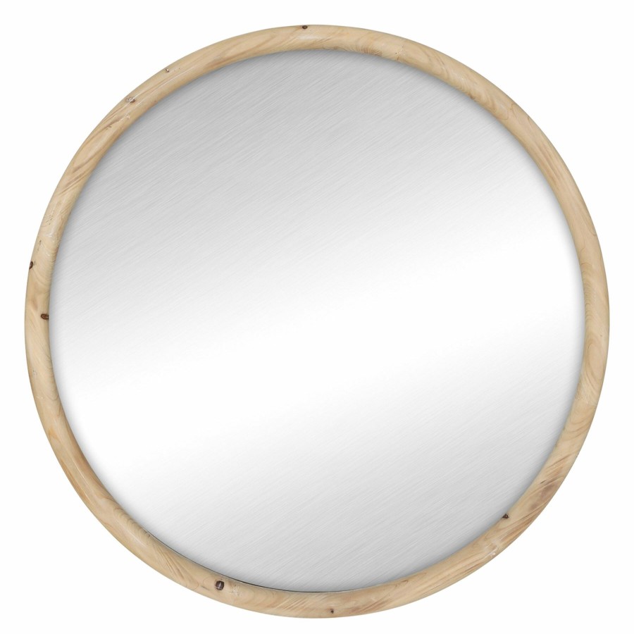 Mirrors * | 30In. Wood Frame Mirror Clearance