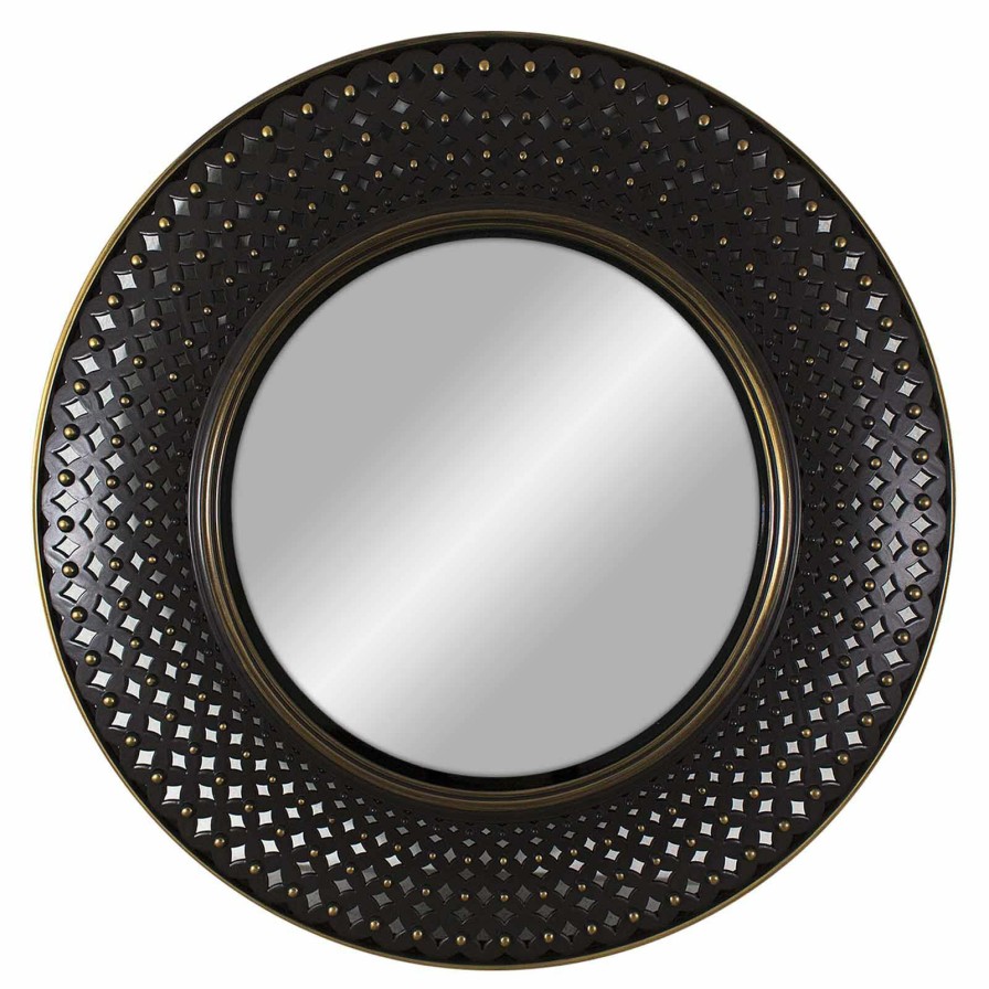 Mirrors * | 16X16 Mirror With Interlocked Circle Overlay Cheaper