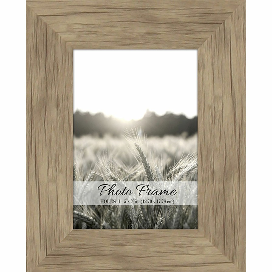 Frames * | 5X7 Driftwood Farmhouse Photo Frame Discounts