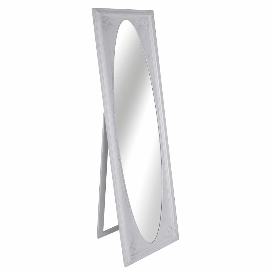 Mirrors * | 18X65 French Oval Cheval Floor Mirror Special Design