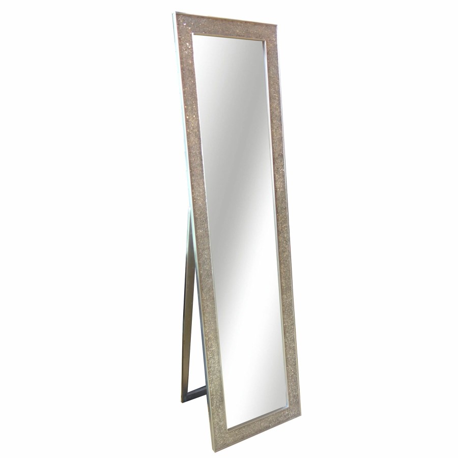 Mirrors * | Mosaic Cheval Floor Mirror, 18 67 Good Quality